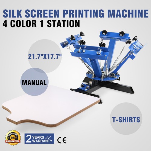 Farben siebdruckmaschine 1 - 4,