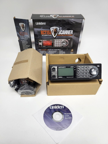 Uniden bearcat bct15x analog - bearcat,