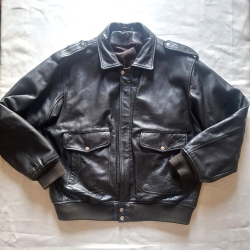 Vintage 90er schwarze leder - vintage,
