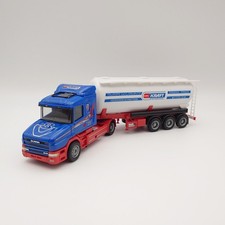 Herpa 149136 1:87 Scania 164L 580 V8 Hauber Silo Sattelzug Kraft Steinwerke OVP