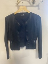 Only Kunstleder Blazer Jacke