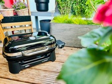 Weber Lumin Compact Elektrogrill mit Stand & Grillabdeckung