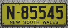 Australien nummernschild new - australien,