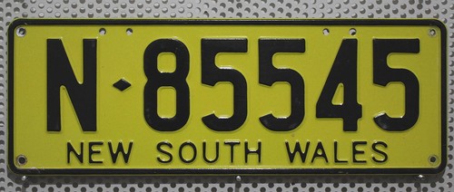 Australien nummernschild new - australien,