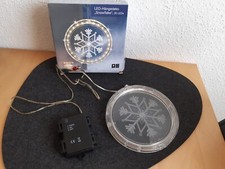 Schneeflocke LED Hängedeko Fenster Weltbild