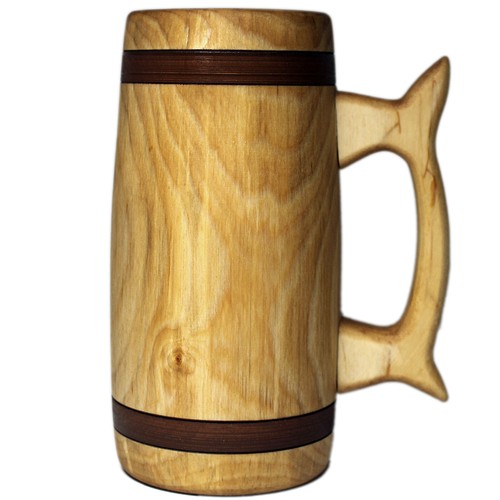 Holzkrug bierkrug l - 0,7,