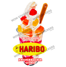 Eis Van Aufkleber Haribo