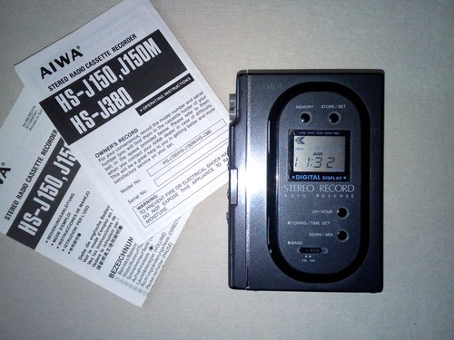 Vintage kassetten walkman - vintage, aiwa