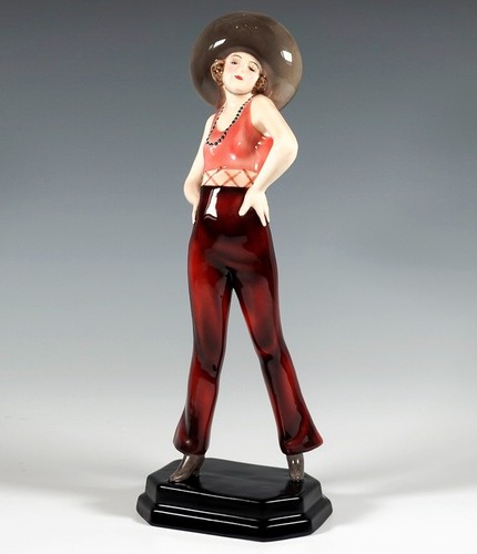 Goldscheider figur art deco - art,