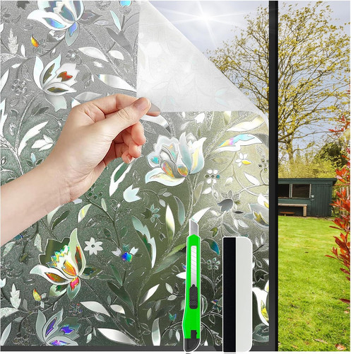 Fensterfolie bunt 60x200cm - fensterfolie,