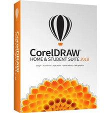 CorelDRAW Home & Student Suite 2018 Vollversion DE ML Keine Kommerzielle Nutzung