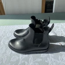 Reitstiefel kurz, Gummistiefel, Regenstiefel Schwarz Gr. 32 guter Zustand