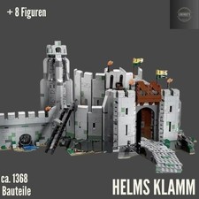 MOC / Helms Klamm + 8 Figuren