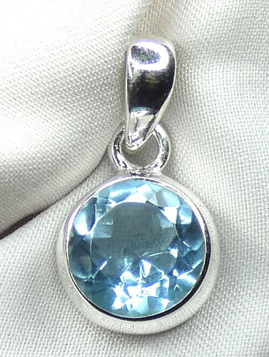 Anhänger blautopas 925 - 💎anhänger,