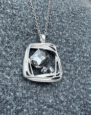 Lange Silberkette Modeschmuck