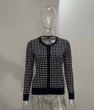 Stylischer Tommy Hilfiger Cardigan mit Polka Dots - Größe S/P