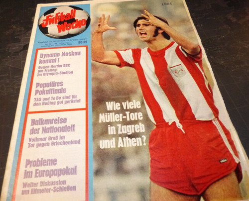 Fußball woche 1970 wie - woche,