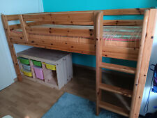 FLEXA Hochbett, Leiter und Rausfallschutz massiv Holz