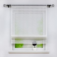 Raffrollo Weiß Raffgardinen