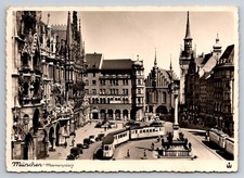 1961 Munchen Marienplatz New