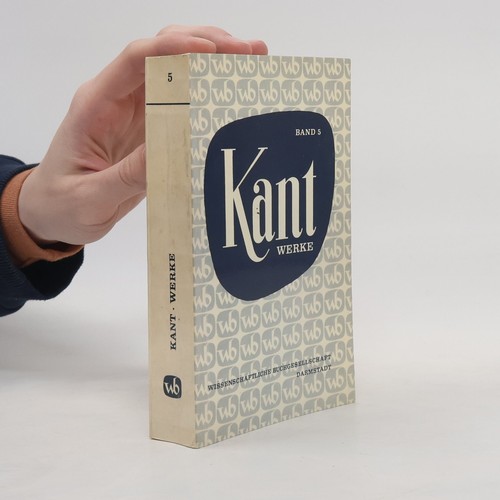 Kant werke immanuel - 5 , | 