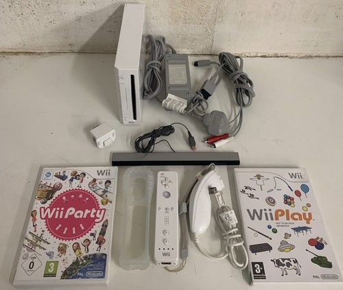 Nintendo wii konsole weiß mit - weiß,