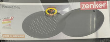 Zenker 2-tlg. Pizza Set Pizzaform Backblech  Antihaftbeschichtung NEU/OVP