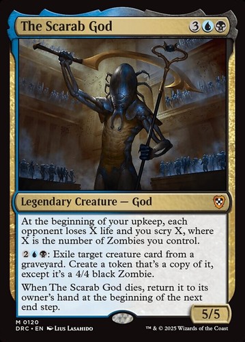 The scarab god commander - the,