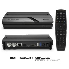 Dreambox One 4K UHD 2xDVB-S2X Multistream E2 Linux Sat Receiver Ultra HD