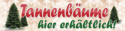 Werbebanner christbaum - werbebanner,,