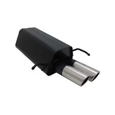 Novus Sportauspuff für Mercedes CLK W209 2x76 SR-Design Endschalldämpfer mit ABE