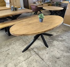 Esstisch Oval 160-240cm