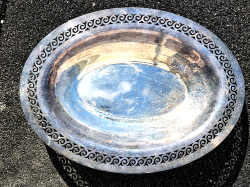 Massiv antik alt schale - antik,