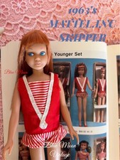 Vintage Skipper Puppe MATTEL INC. mit Original Outfit & Zubehör