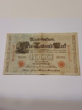 1000 Mark Reichsbanknote 1910