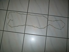 Alte Tinselkette Christbaumschmuck Weihnachten Federbaum Gansfederbaum #flusch77