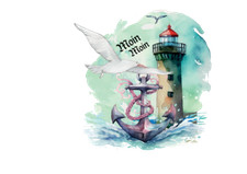 Leuchtturm/Anker Maritim