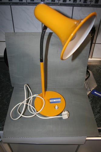 Vintage schreibtischlampe - vintage,