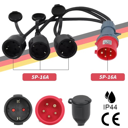 Cee adapter starkstrom - cee,