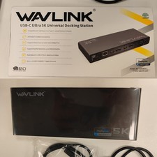 Universal Docking Station USB 3.0/USB-C Laptop Dock Dual 4K@60Hz for Mac & Win