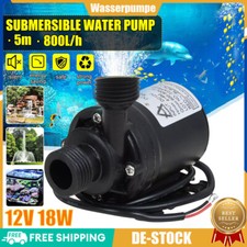 Wasserpumpe Selbstansaugende Pumpe 12V 800L Membranpumpe Hochdruckpumpe Pumpe