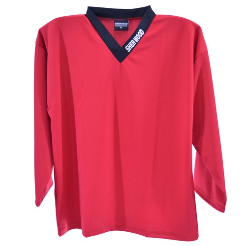 Rot hockey trainingstrikot - rot,