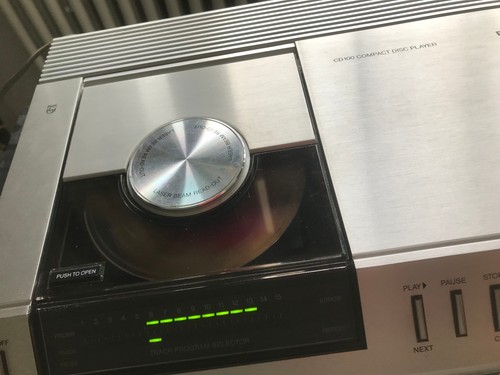 Philips 100 cdplayer - philips,