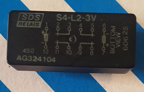 Sds relais 3v - sds-relais, s4-l2-3v