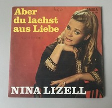 NINA LIZELL  Aber du lachst aus Liebe   AMIGA DDR 7" 450757 TOP