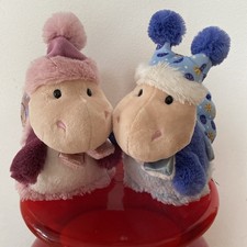 NICI Cosy Winter Schnecke Soa und Sille je 22 cm 49314 + 49315 Stofftier