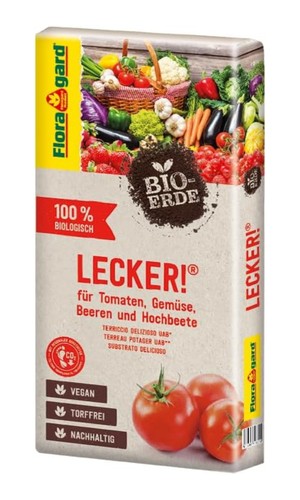 Floragard bio erde lecker 40 - floragard,