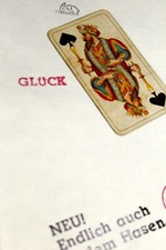 SAM KAUTSCH (DE/CH/USA  *1947) Glück, mit dem Hase, FLUXUS/Pop-Art, 1977, sig/nr