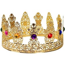 Boland Royal King/Queen Crown Kostüm für Erwachsene