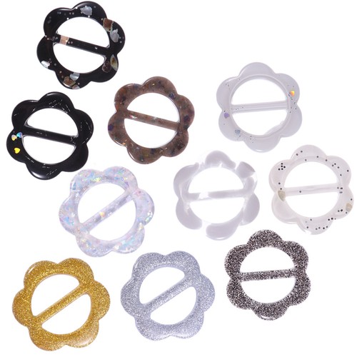 Pcs halstuch spange - 10,